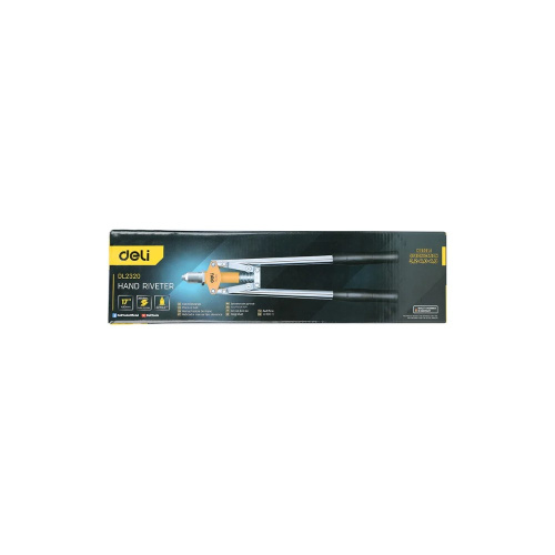 Заклепочник двуручный Deli YS EDL2320, 420 мм, 2.4-4.8 мм фото 7