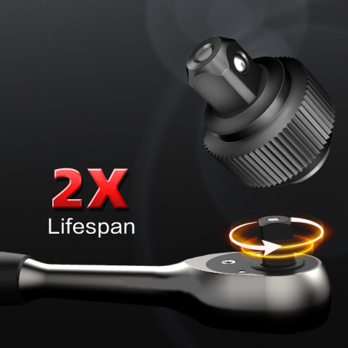 Набор инструмента 1/4", 1/2" Deli RS EDQ45082, 82 шт фото 7