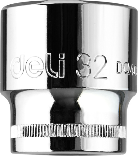 Головка торцевая шестигранная Deli YS EDQ4032 1/2", 32 мм