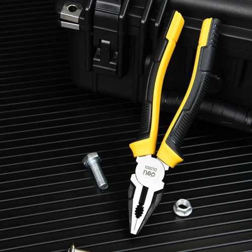 Плоскогубцы Deli YS EDL0003 200 мм, 2-х компонентные рукоятки фото 6 Плоскогубцы Deli YS EDL0003 200 мм, 2-х компонентные рукоятки фото 6