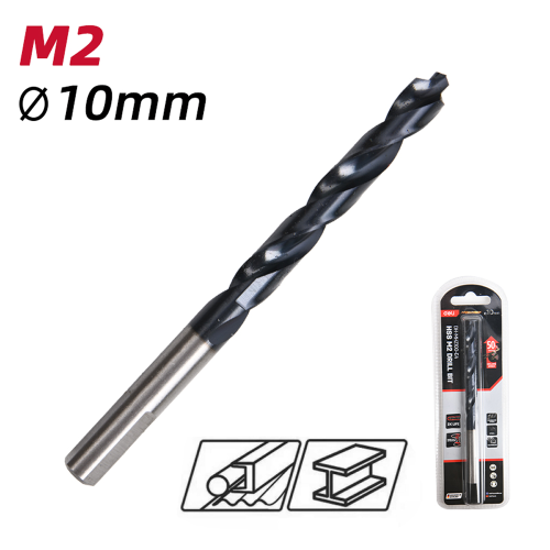 Сверло по металлу Deli RS EDH-MHZ100-E4, 10.0 мм, DIN 338, HSS-TiN фото 6