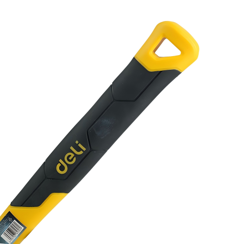 Киянка резиновая Deli YS EDL5916B, 0.45 кг, фибергласовая рукоятка, белая фото 3