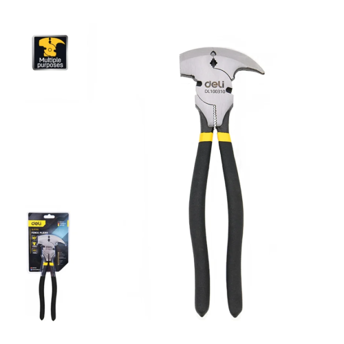 Плоскогубцы Deli YS EDL100310, для проволочных заграждений, 250 мм, 5-в-1 фото 2 Плоскогубцы Deli YS EDL100310, для проволочных заграждений, 250 мм, 5-в-1 фото 2