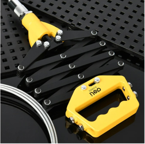 Заклепочник рычажно-складной Deli YS EDL236932 812 мм, 3.2-6.4 мм фото 4