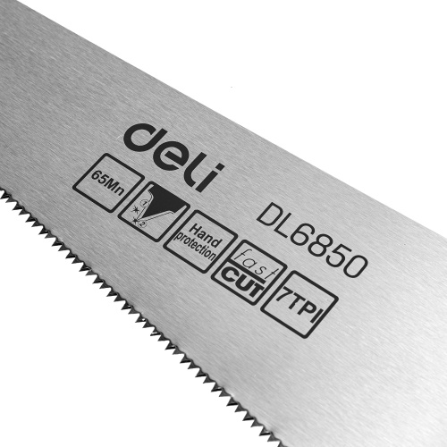 Ножовка Deli YS EDL6850 по дереву, 7 TPI, 500 мм фото 4
