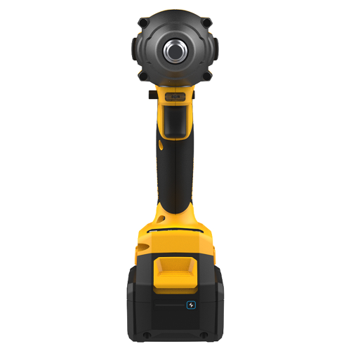 Аккумуляторный гайковерт Deli YS EDC230, 20 В, 320 Нм, 2 АКБ, 4 Ач, З/У 2А, коробка фото 2