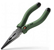 Длинногубцы Deli HS EHT2106L 160 мм, Soft Touch, зеленый