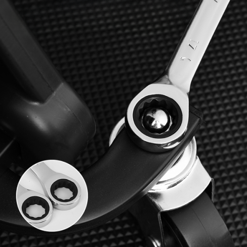 Ключ комбинированный Deli YS EDL34113, 13 мм, с трещоткой, 72 зуба фото 2