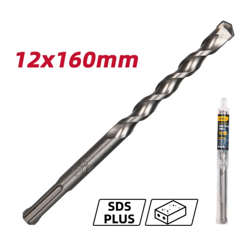 Бур по бетону "Deli YS EDH-Y12160", 12 x 160 мм, SDS-PLUS фото 2