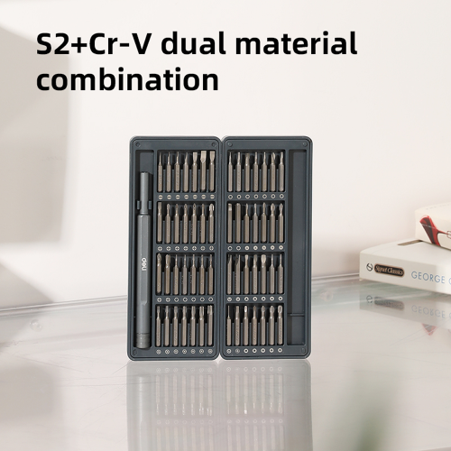 Отвертка с набором прецизионных бит Deli YS EDL241057, 57 предметов фото 2