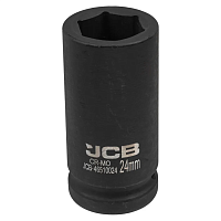 Головка ударная шестигранная глубокая JCB-46510024 3/4", 24 мм