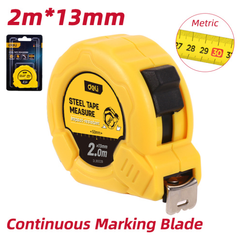 Рулетка Deli YS EDL9002B 2 м/13 мм фото 2