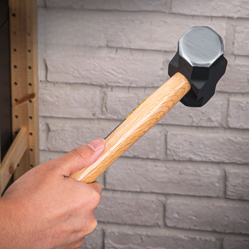 Кувалда Deli YS DL5203, 1.4 кг, деревянная рукоятка фото 4