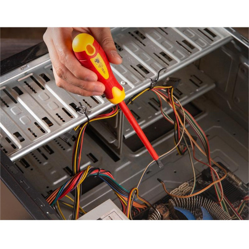 Набор отверток Deli YS DL510005, диэлектрических, 5 шт. фото 3