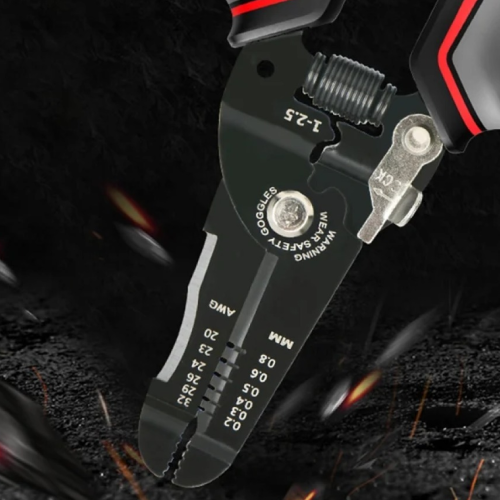 Инструмент для снятия изоляции Deli RS EDL383028, 180 мм, 0.2- 0.8 мм фото 8