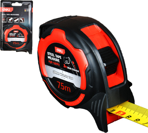 Рулетка Deli RS EDL377528 7.5 м х 28 мм фото 2
