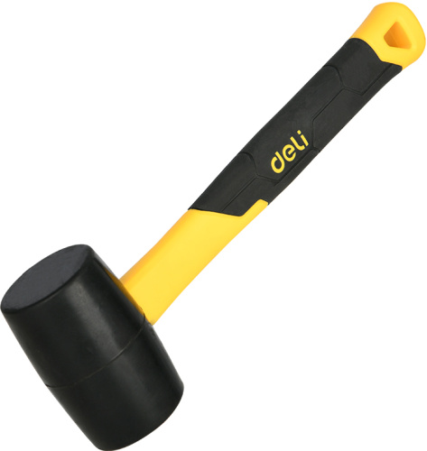 Киянка резиновая Deli YS EDL5908 0.225 кг, фиберглассовая рукоятка