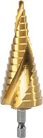 Сверло ступенчатое Deli YS EDH-JTZ032-E1 4-32 мм, TiN