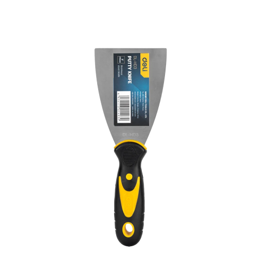 Шпатель нержавеющий Deli YS EDL-HD3, 75 мм, ручка 2K фото 3