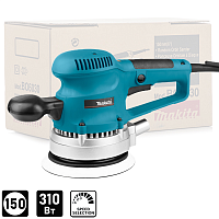 Эксцентриковая шлифмашина MAKITA BO6030, 310 Вт, 150 мм