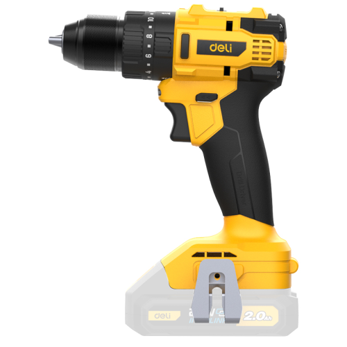 Аккумуляторная дрель-шуруповерт Deli YS DC150Z, 20 В, 50 Нм, без АКБ и З/У,  коробка фото 2
