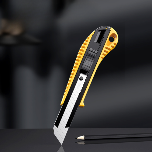 Нож строительный Deli YS EDL003B, 18 мм, универсальный, 24 шт./упак. фото 5