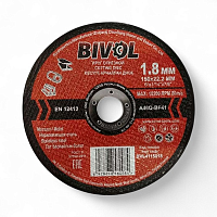 Круг отрезной по металлу BIVOL T41-150 x 1,8 x 22,2 мм