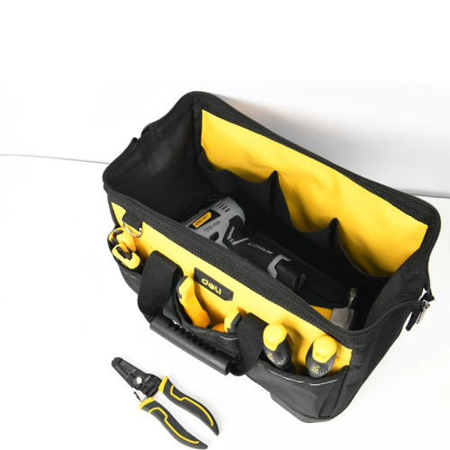 Сумка для инструментов Deli YS DL586120, 410 x 220 x 250 мм, 13 карманов фото 2
