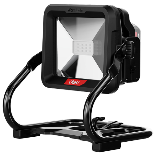 Прожектор светодиодный Deli RS EDE830Z, аккумуляторный, черный