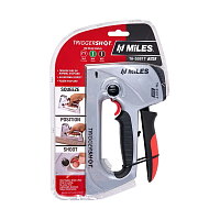 Степлер скобозабивной Miles "TA-5597T/T" TRIGGERSHOT, регулировка силы удара