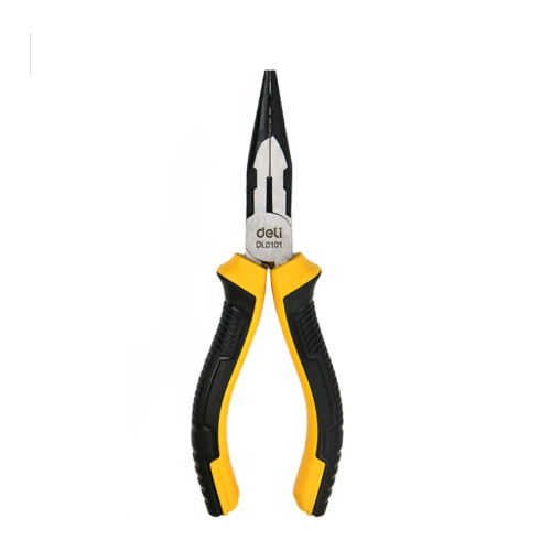 Длинногубцы Deli YS EDL0101, 160 мм, 2-х компонентные рукоятки Длинногубцы Deli YS EDL0101, 160 мм, 2-х компонентные рукоятки