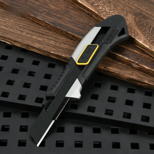 Нож строительный Deli YS EDL4256, 18 мм фото 3