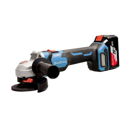 Шлифмашина угловая "DongCheng", аккумуляторная, бесщеточная 20V, 4.0Ач 630Вт фото 3