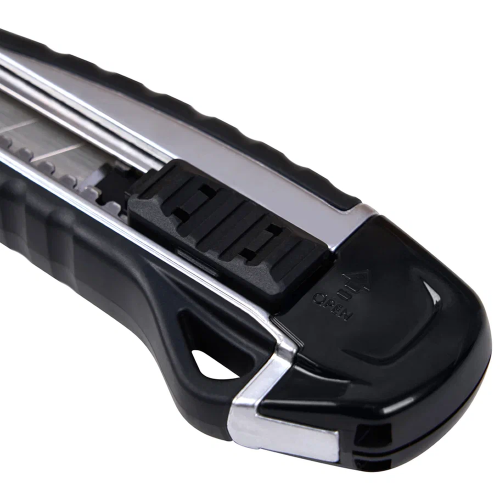 Нож строительный Miles "ZA1810G", 18 мм, усиленный фото 8