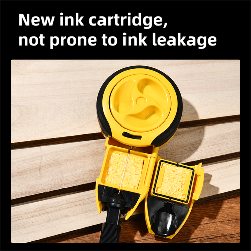 Шнур каменщика Deli YS EDL23, 15 м, желтый, черный фото 3