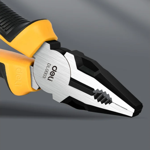 Плоскогубцы Deli YS EDL0003 200 мм, 2-х компонентные рукоятки фото 9 Плоскогубцы Deli YS EDL0003 200 мм, 2-х компонентные рукоятки фото 9