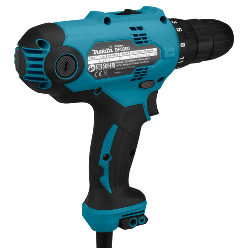 Дрель-шуруповерт MAKITA DF0300X1, 320 Вт, 56 Нм + Отвертка D-58833 фото 8 Дрель-шуруповерт MAKITA DF0300X1, 320 Вт, 56 Нм + Отвертка D-58833 фото 8