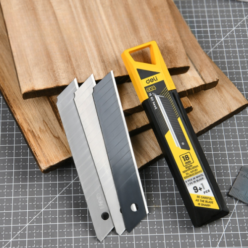 Лезвия сменные Deli YS EDL-DP181, 18 мм, 10 шт. фото 4