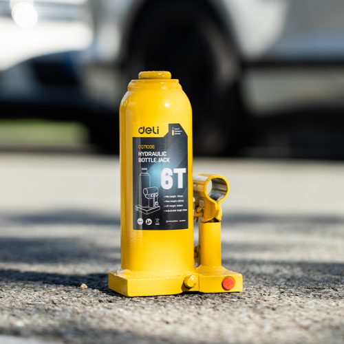 Домкрат бутылочный Deli YS EDQ71006, 6 т фото 9