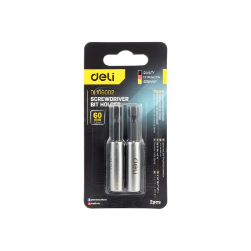 Держатель бит (насадок) Deli YS EDL106002, магнитный, 60 мм, 1/4" фото 8