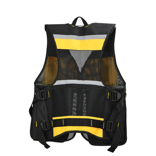 Жилет для инструментов Deli YS EDL586113 ткань 600D, размер универсальный фото 6