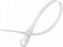 Хомут нейлоновый с монтажным отверстием OnlyPro 99694 3.6×150 мм, белый, 100 шт.