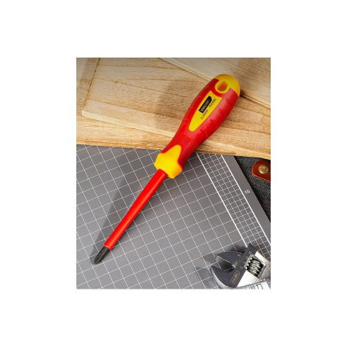 Отвертка Deli YS EDL516100, диэлектрическая, PH2 x 100 мм фото 3