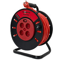 Удлинитель Magnetta PEC50-3G2.5-AC, 50 м, катушка (4 роз., 2,5 мм, 5,5 кВт, защита от перегрузки)
