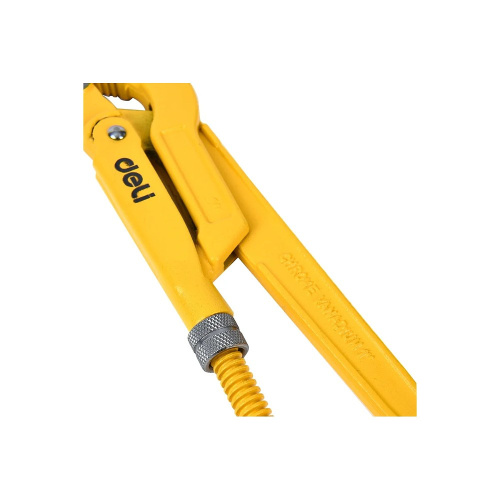 Ключ трубный Deli YS EDL105267 2",тип S, раскрытие губок 67 мм фото 4