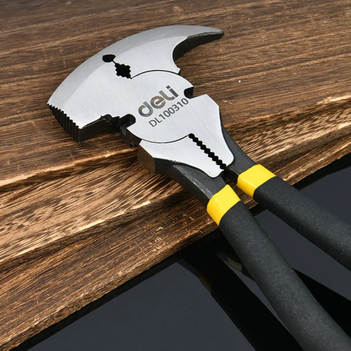 Плоскогубцы Deli YS EDL100310, для проволочных заграждений, 250 мм, 5-в-1 фото 3 Плоскогубцы Deli YS EDL100310, для проволочных заграждений, 250 мм, 5-в-1 фото 3