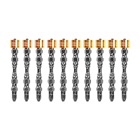 Бита Deli YS EDL255065, с ограничителем, 10 шт., PH2 x 65 мм, для ГКЛ