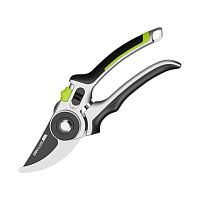 Секатор садовый Deli GS EDL-YL0007, 216 мм, серебристый/черный