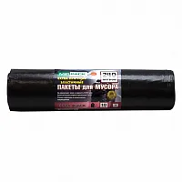 Мешки для мусора "Mirpack Extra", 55 мкм, 240 л, 10 шт/рулон