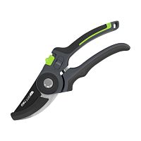 Секатор садовый Deli GS EDL-YL0005, 216 мм, SK5, контактный, черный